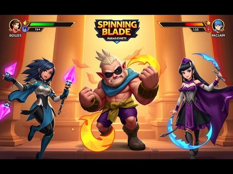 Spinning Blade Champs Gameplay